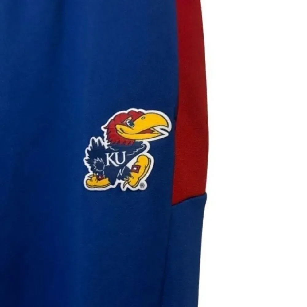 Kansas Jayhawks Size Medium Adidas Warm Up Pants